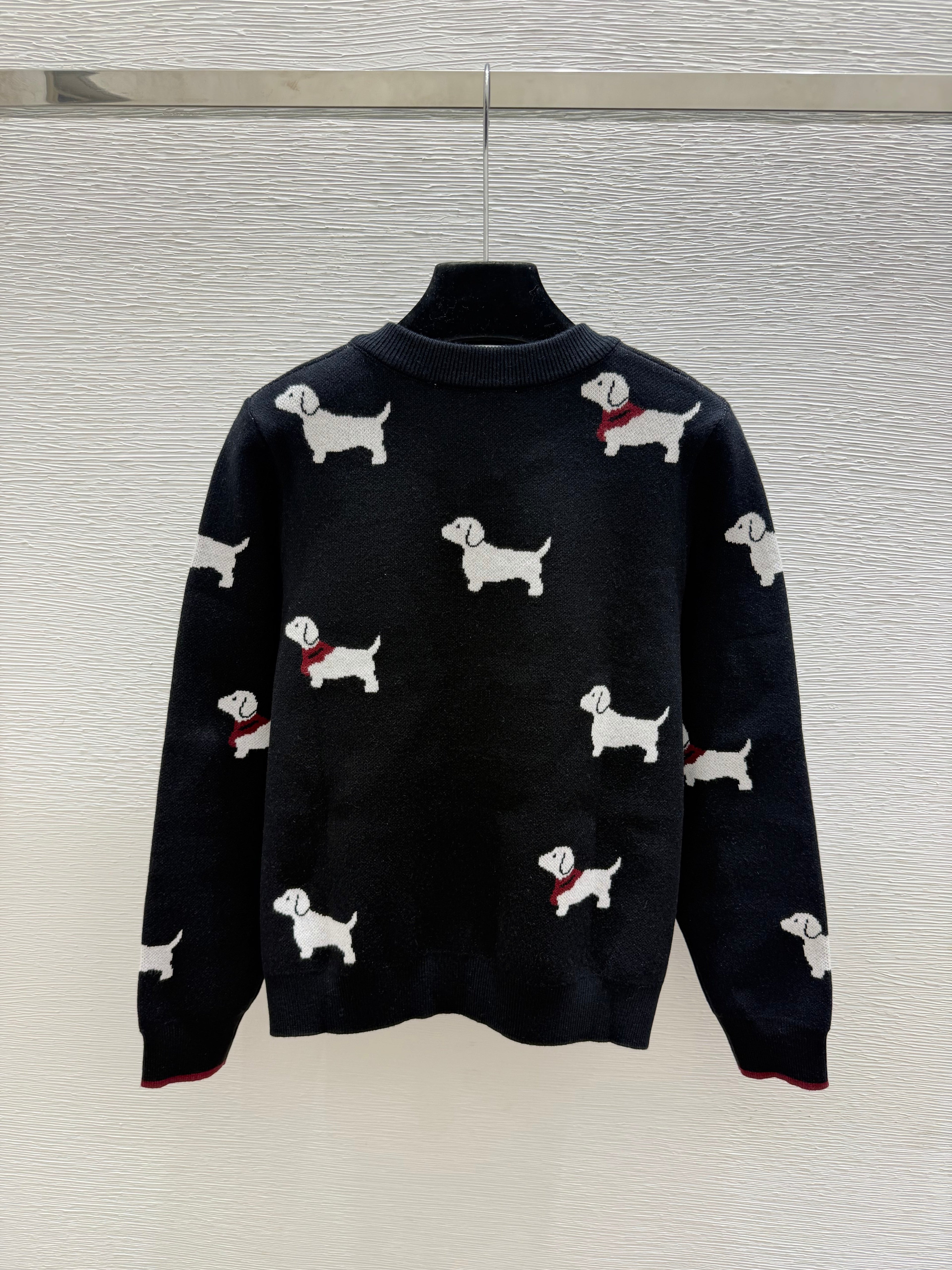 Thom Browne/26 New Puppy Knit Cardigan