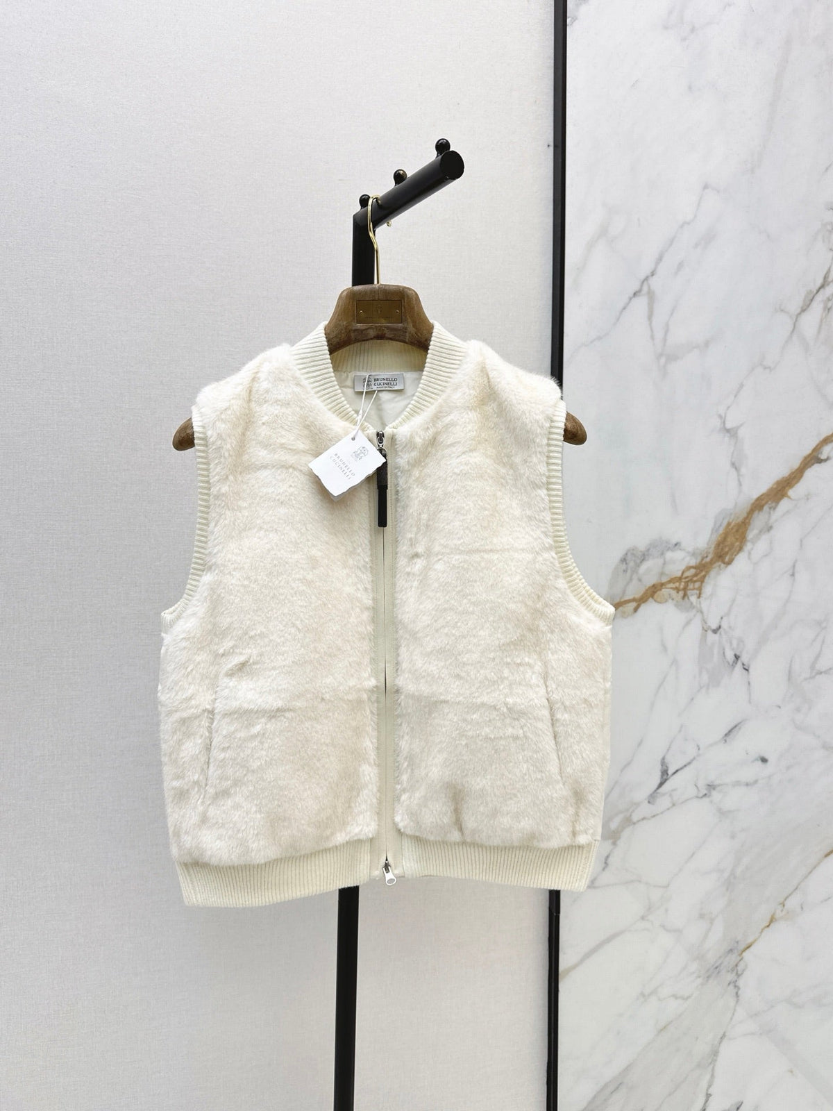 Brunello Cucinelli/26 Fall/Winter Latest Stand-Collar Vest