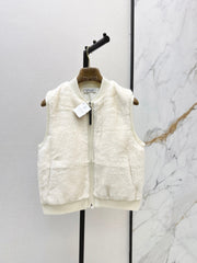 Brunello Cucinelli/26 Fall/Winter Latest Stand-Collar Vest