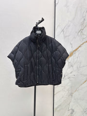 Max Mara/26 Fall and Winter Latest Cape-Style Stand Collar Down Jacket