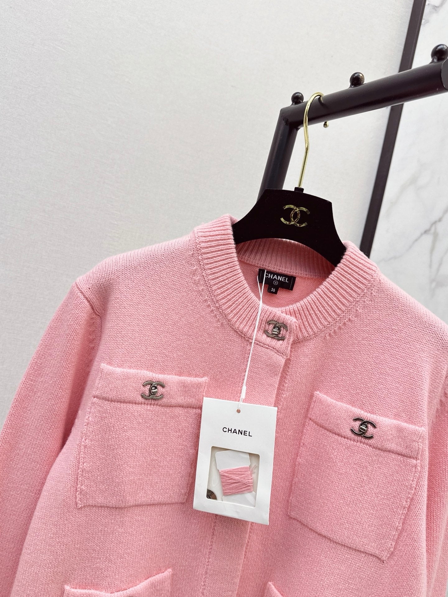 chanel/26 Early Autumn New Knit Cardigan