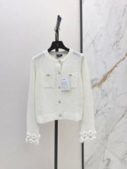 Chanel / 26 Early Autumn Latest Hollow Knit Cardigan