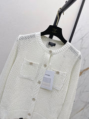 Chanel / 26 Early Autumn Latest Hollow Knit Cardigan