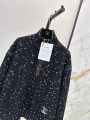 Chanel / 26 Early Autumn Latest Knit Zip Sweater