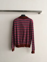 Prada/26 Early Autumn latest collared knit Polo shirt.