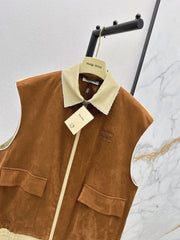 MiuMiu/26Ss Latest Spring-Summer Vest Jacket