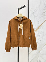 MiuMiu/26Ss Early Autumn Latest Hoodie Jacket