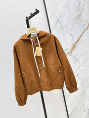 MiuMiu/26Ss Early Autumn Latest Hoodie Jacket