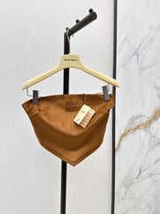MiuMiu/26Ss Early Autumn New Strapless Top