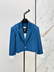 Chanel / 26Ss Early Autumn Latest Klein Blue Short Jacket