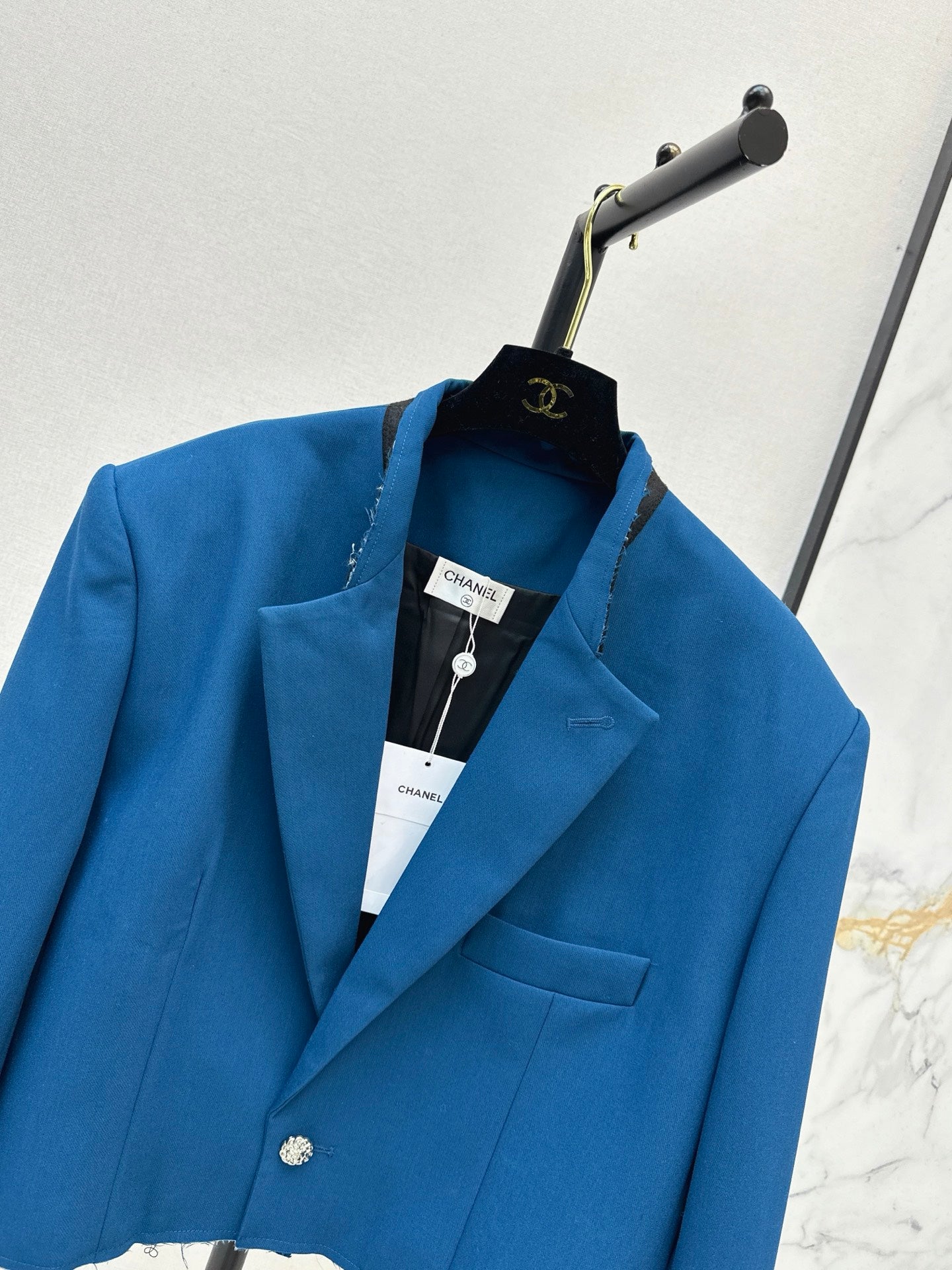 Chanel / 26Ss Early Autumn Latest Klein Blue Short Jacket