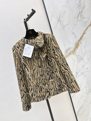 Chanel / 26Ss Early Autumn Latest Leopard Print Jacket