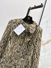 Chanel / 26Ss Early Autumn Latest Leopard Print Jacket