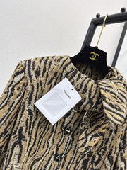 Chanel / 26Ss Early Autumn Latest Leopard Print Jacket