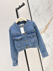 zimmermann/26 Early Autumn New Retro Vacation Style Denim Set