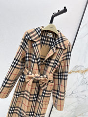 Burberry/26Ss Autumn/Winter Latest Lapel Coat