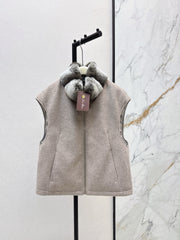LORO PIANA/ 26 Early Autumn Latest Wool Vest