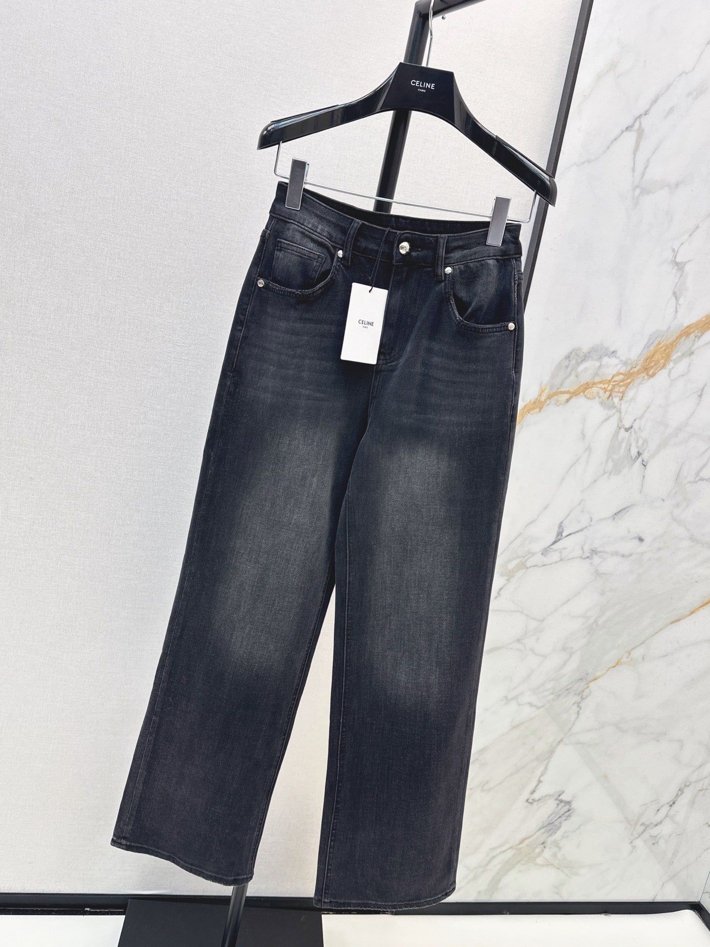 Celine/26 Early Fall Latest Straight-Leg Jeans