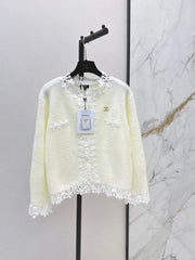Chanel / 26 Early Autumn New Long-Sleeve Knit Cardigan
