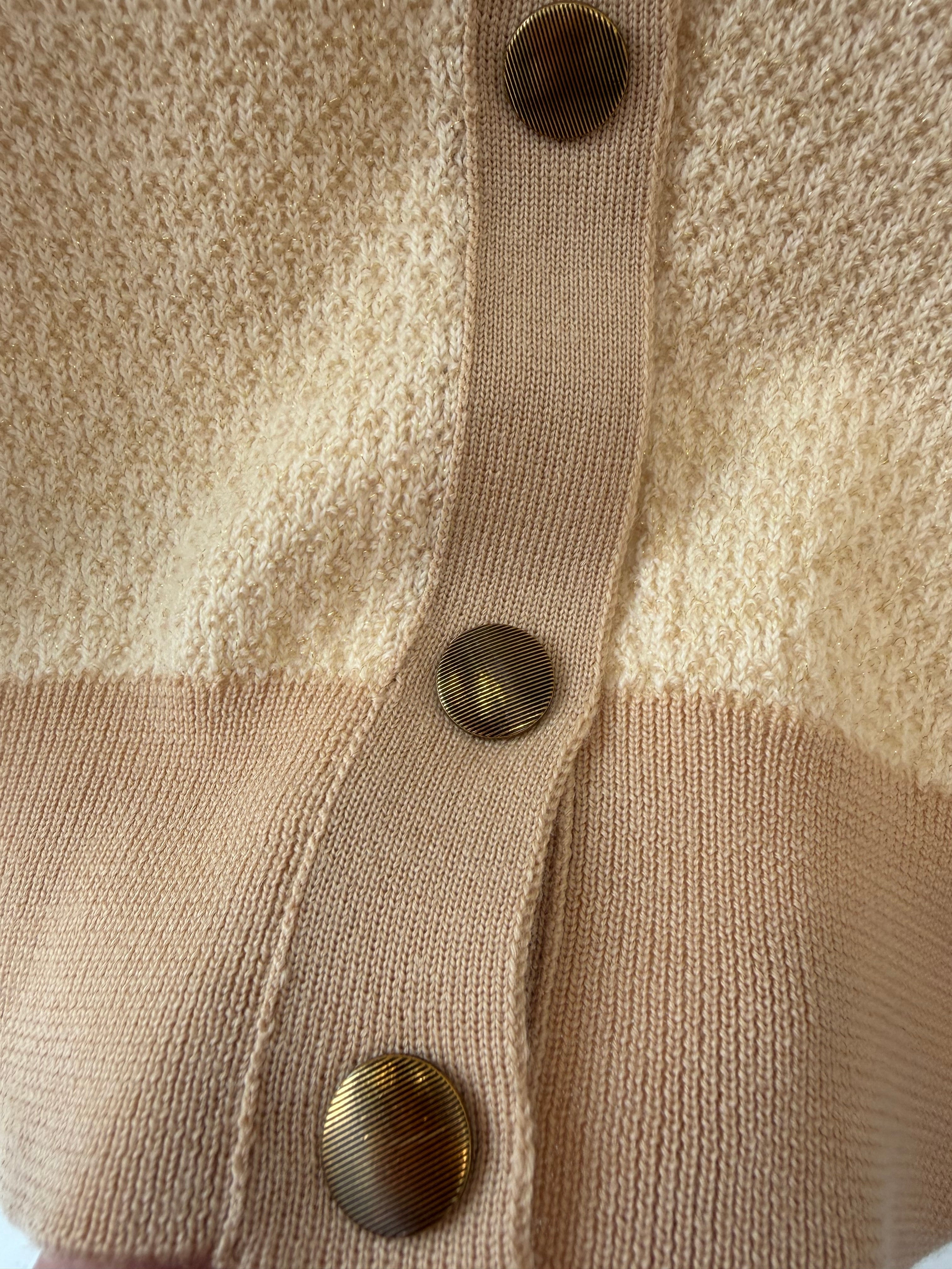 LORO PIANA/26 Round Neck Long Sleeve Cardigan