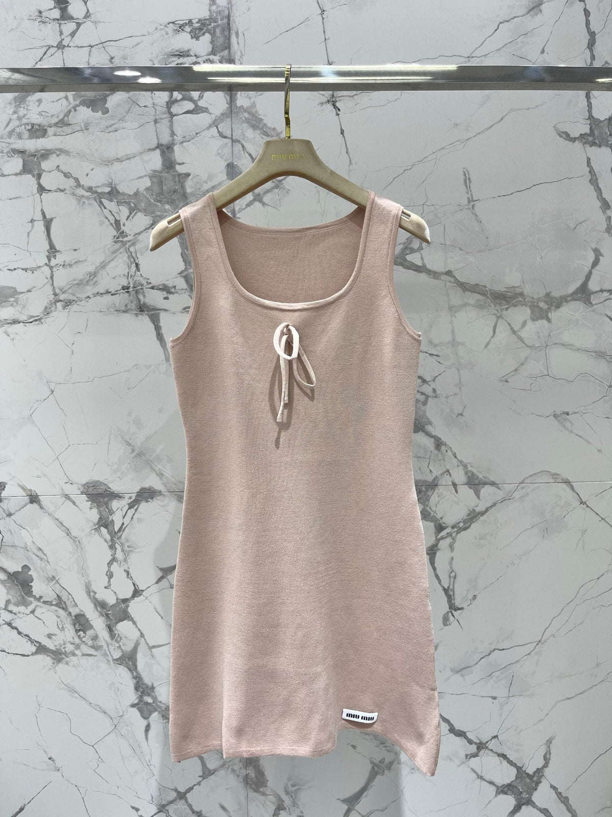 MiuMiu/26 New Bow Wool Dress