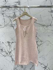 MiuMiu/26 New Bow Wool Dress