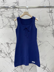 MiuMiu/26 New Bow Wool Dress