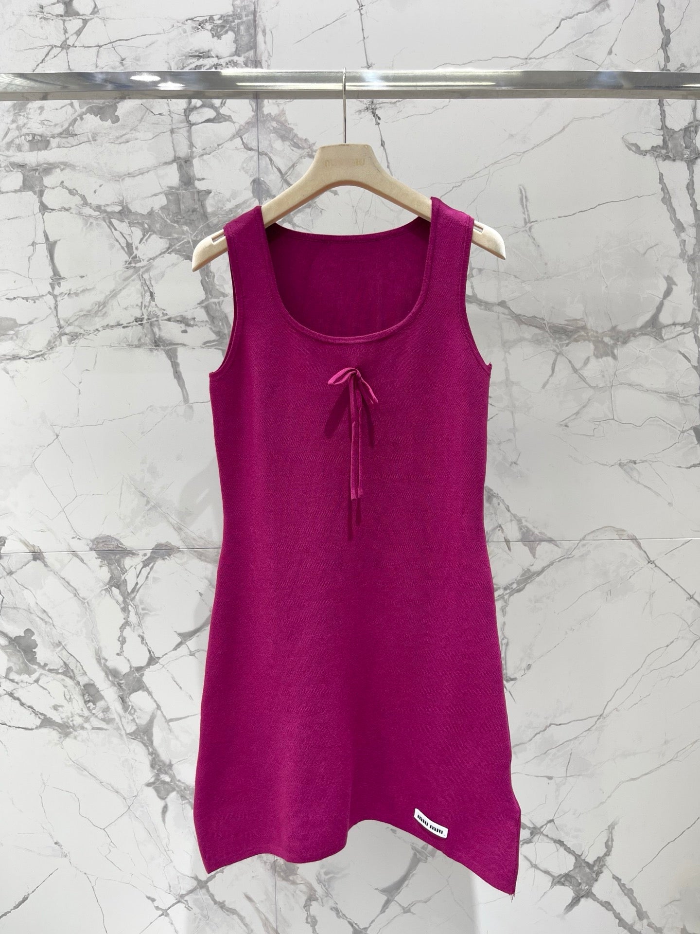 MiuMiu/26 New Bow Wool Dress