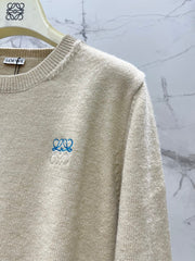 Loewe/26 New Embroidered Knit Long Sleeve