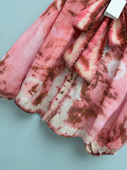 zimmermann/26 New Pink-Brown Gradient Tie-Dye Set