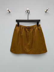 Gucci/New Dark Jacquard A-Line Mini Skirt