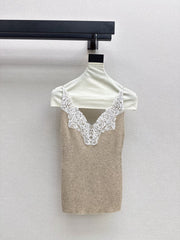 Yves Saint Laurent/Early Autumn New Pure & Cute Lace Camisole