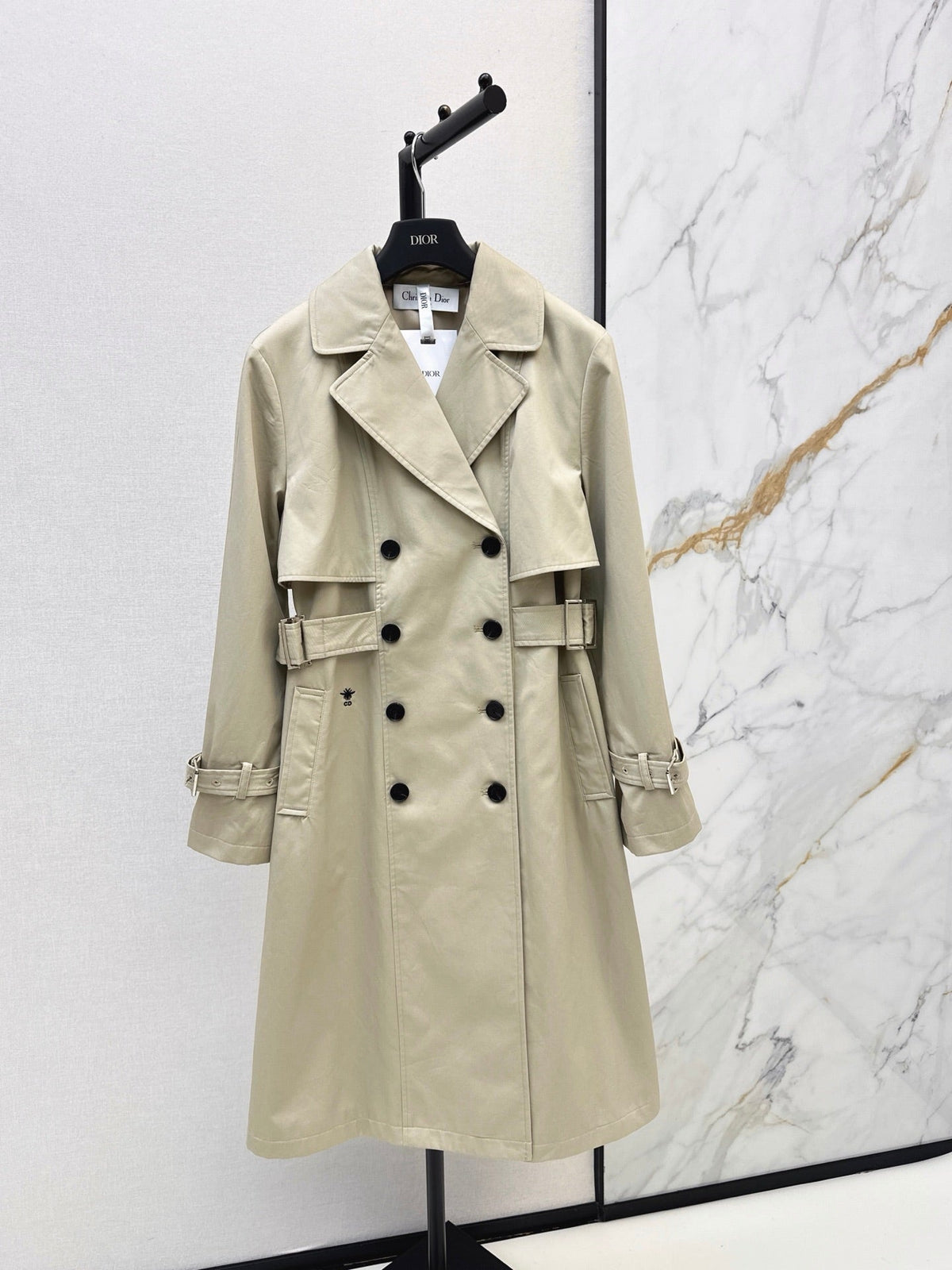 Dior/Early Autumn Latest Khaki Long Trench Coat