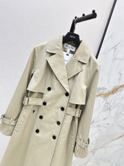 Dior/Early Autumn Latest Khaki Long Trench Coat