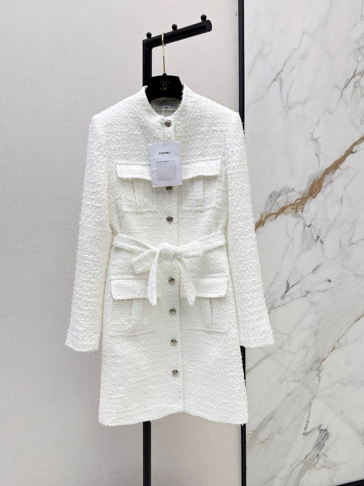 Chanel / New Mid-Length Stand Collar Coat