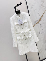 Chanel / New Mid-Length Stand Collar Coat