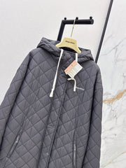 MiuMiu/26 Latest Hooded Mid-Length Oversized Cotton Jacket