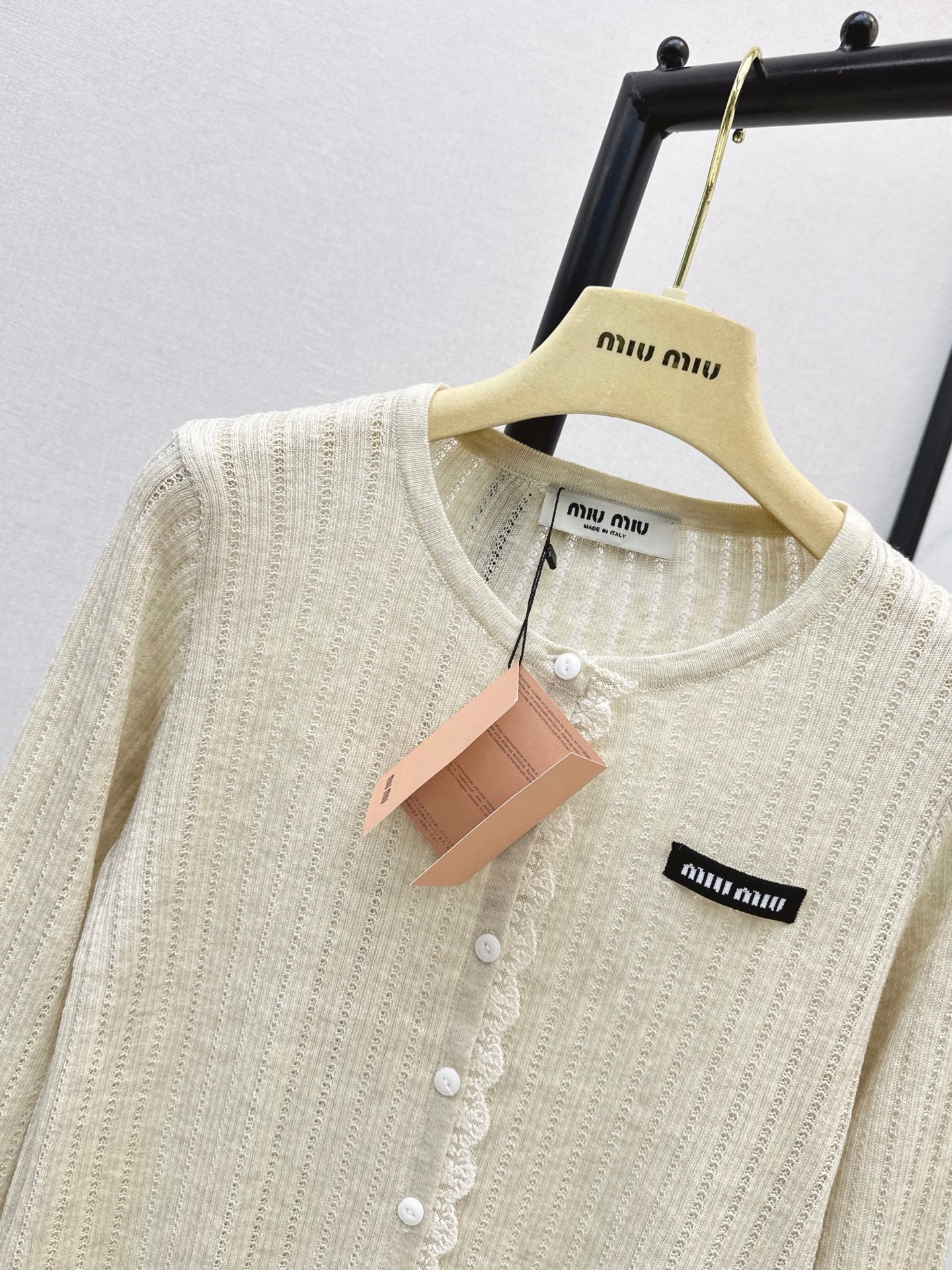 MiuMiu/26 Early Autumn Latest Knit Cardigan