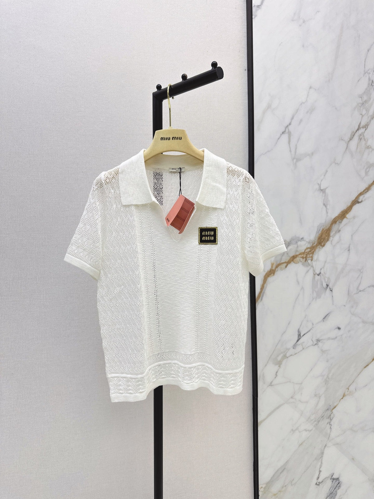 MiuMiu/26 Early Autumn Latest Knit Short Sleeve