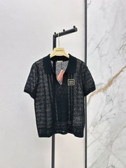 MiuMiu/26 Early Autumn Latest Knit Short Sleeve
