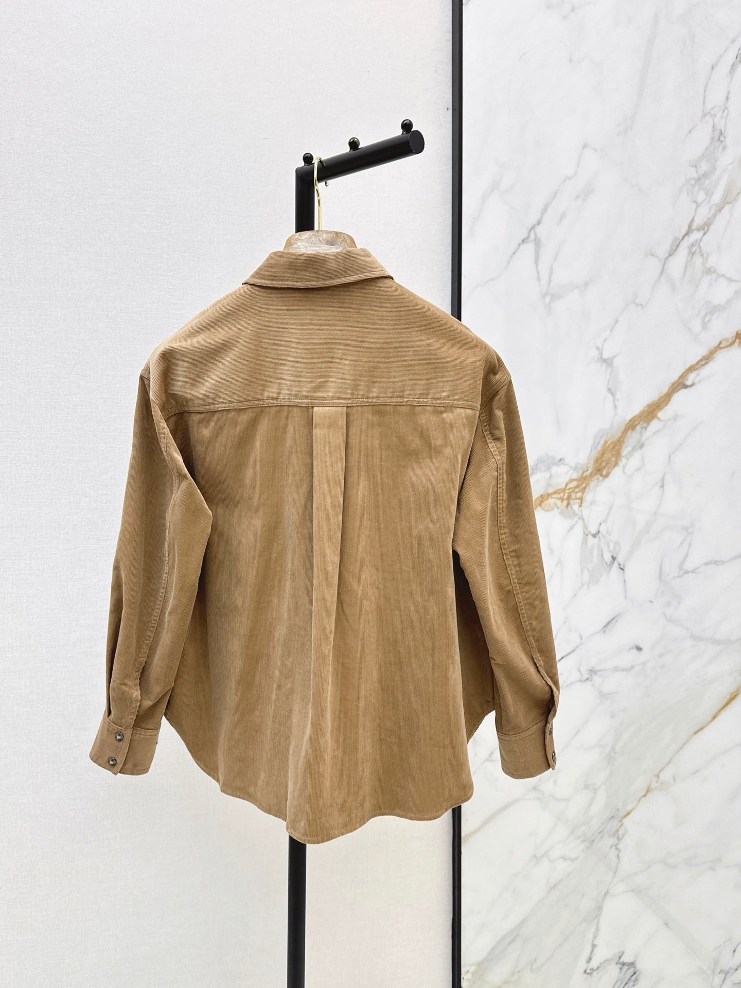 Brunello Cucinelli/26Latest Autumn/Winter Corduroy Shirt