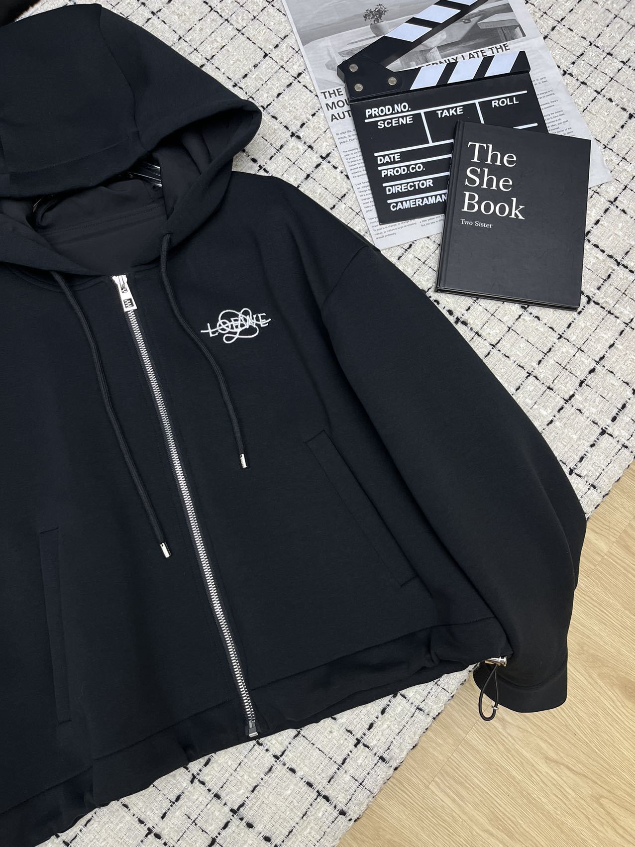 LOEWE/26New Early Autumn Hooded Jacket