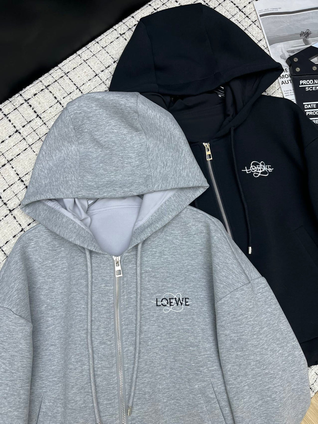 LOEWE/26New Early Autumn Hooded Jacket