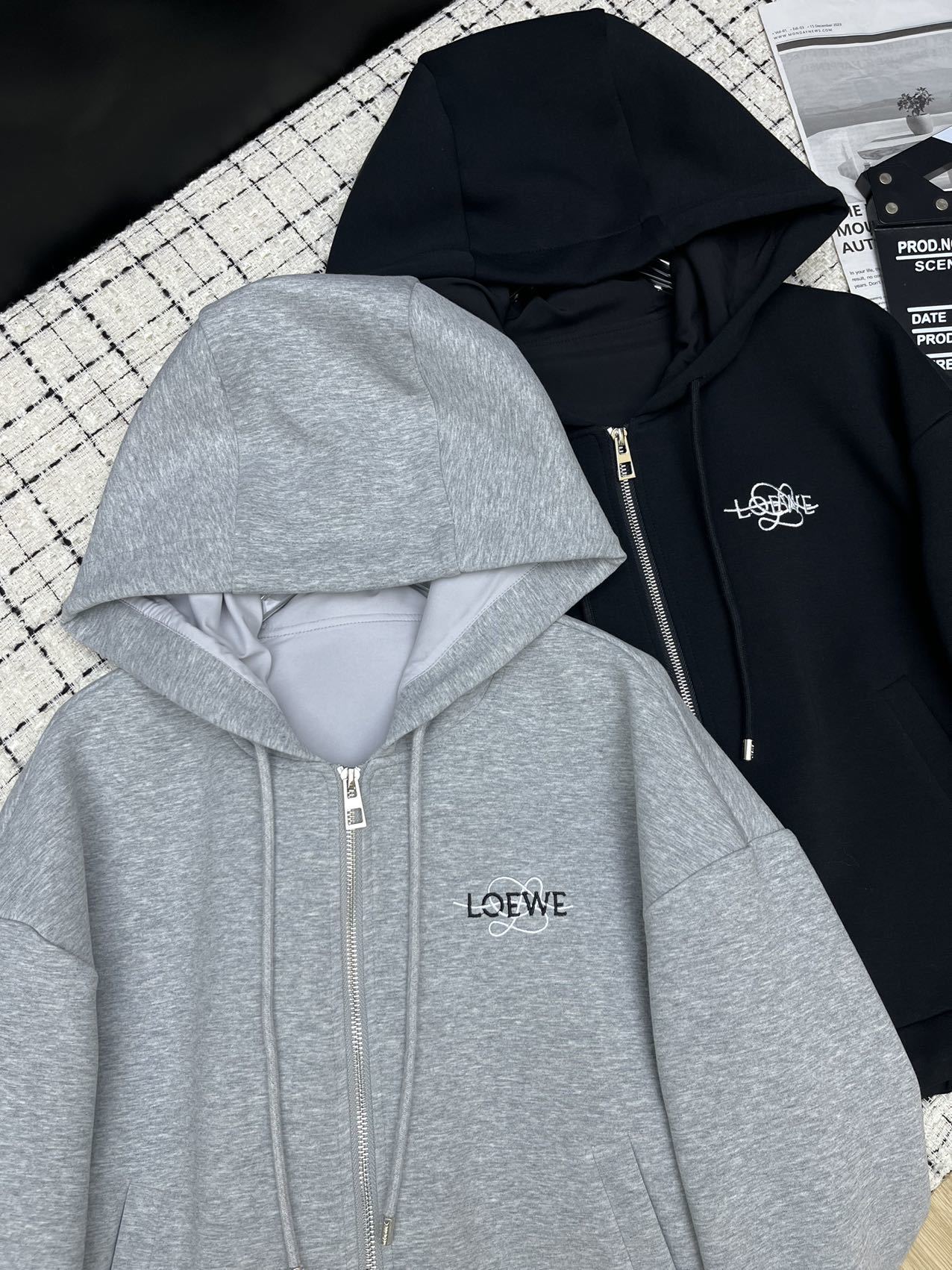 LOEWE/26New Early Autumn Hooded Jacket