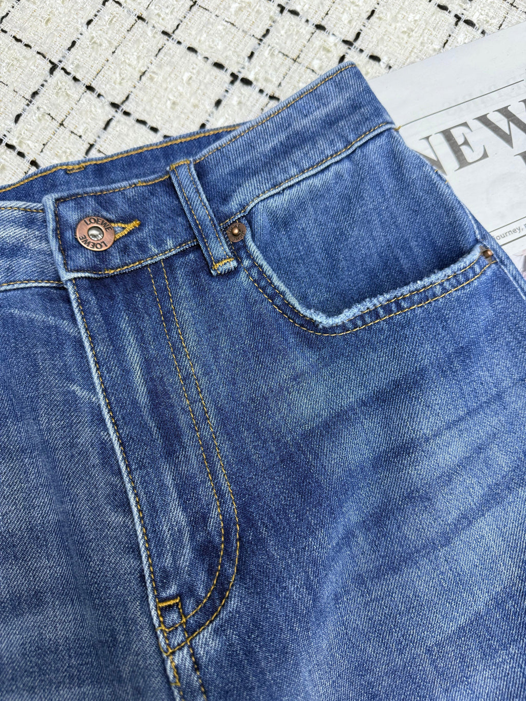 Loewe/26New Loose-Fit Straight-Leg Jeans