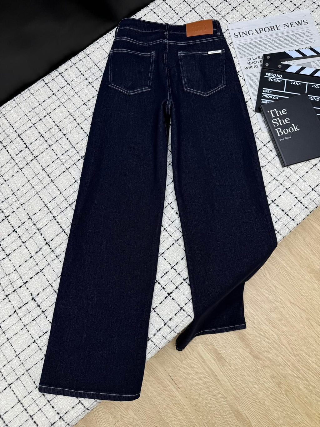MiuMiu/26New Loose Straight-Leg Jeans