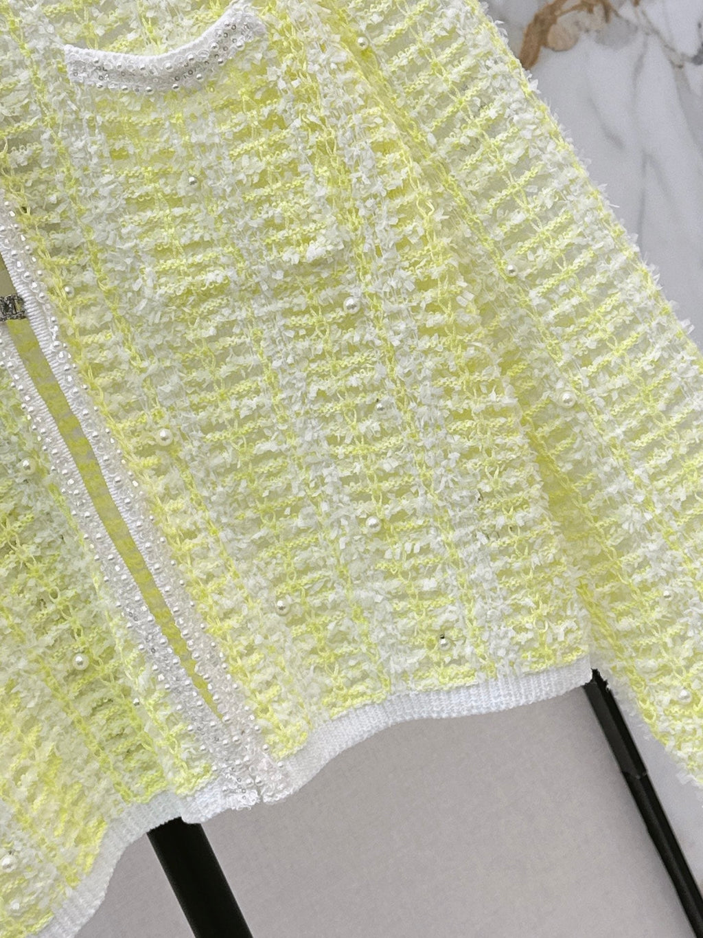 chanel/26Latest Early Autumn Open-Knit Cardigan