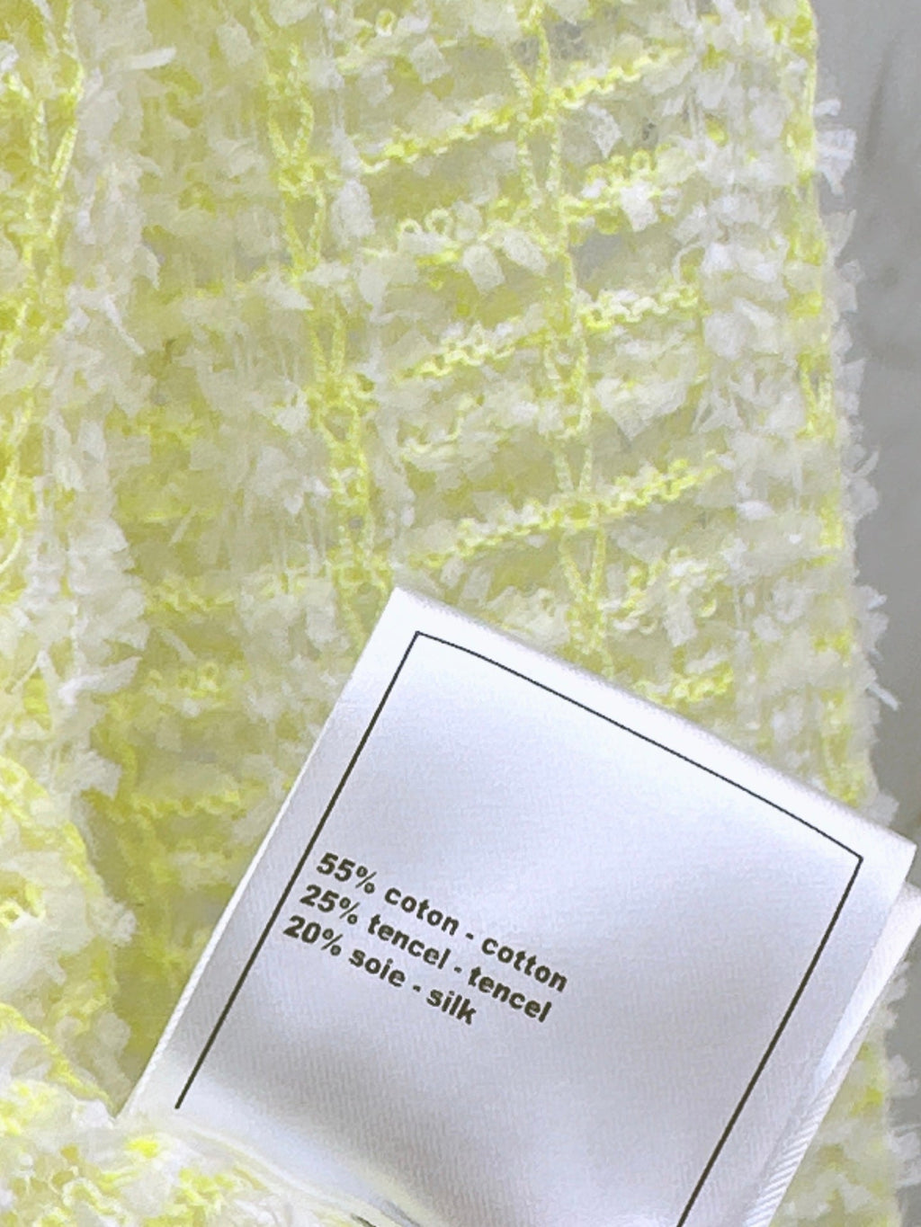 chanel/26Latest Early Autumn Open-Knit Cardigan