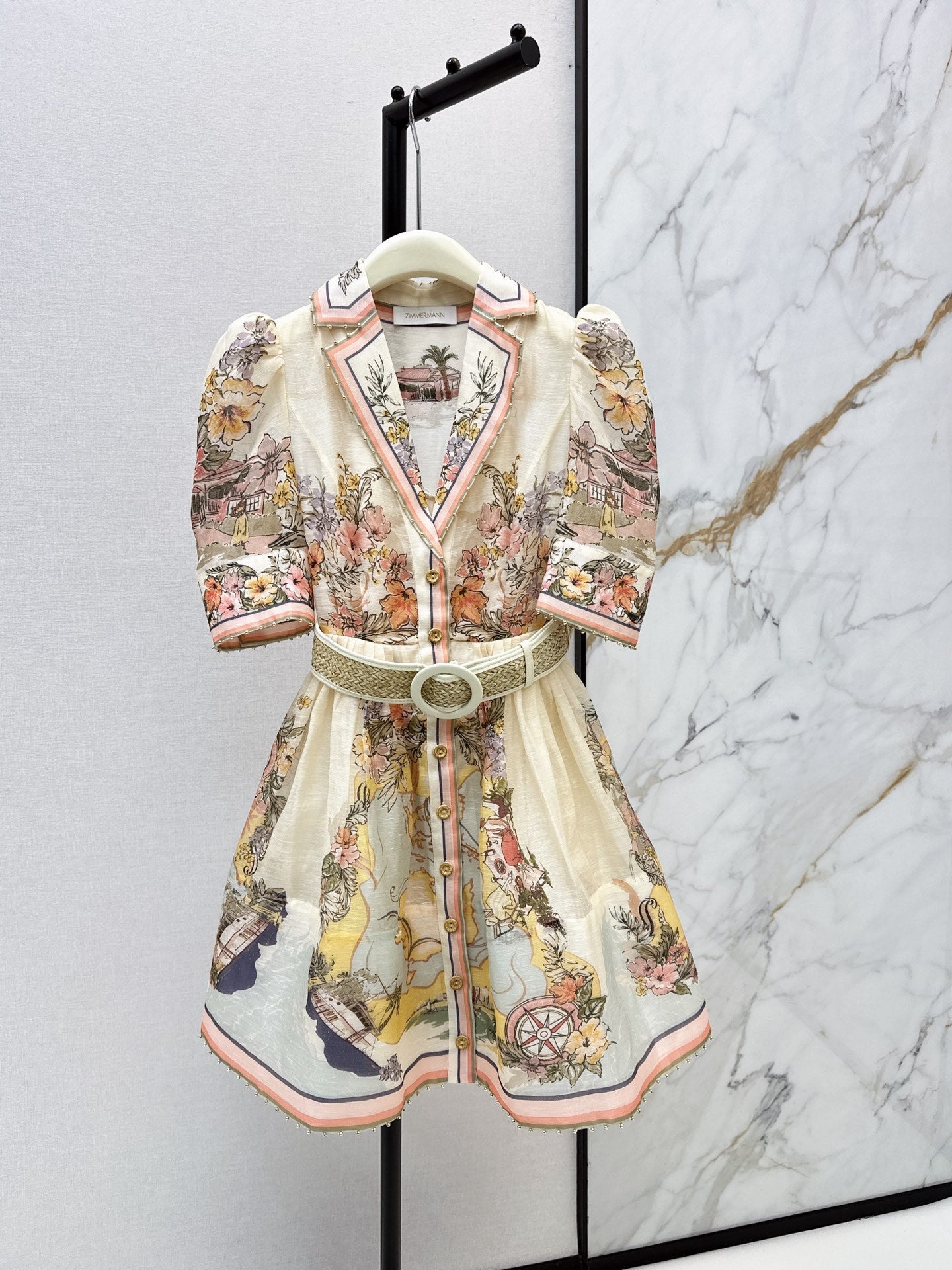 Zimmermann/26Latest Early Autumn Printed Dress
