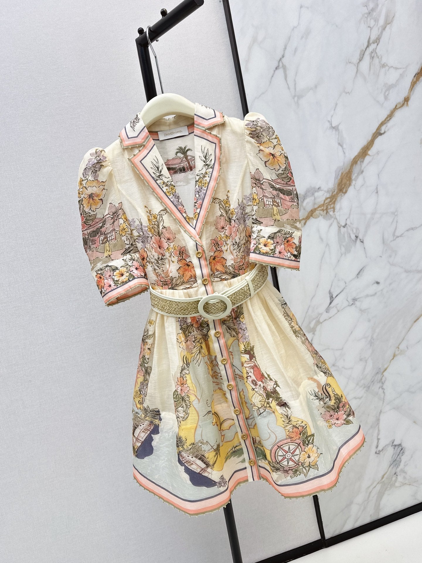 Zimmermann/26Latest Early Autumn Printed Dress